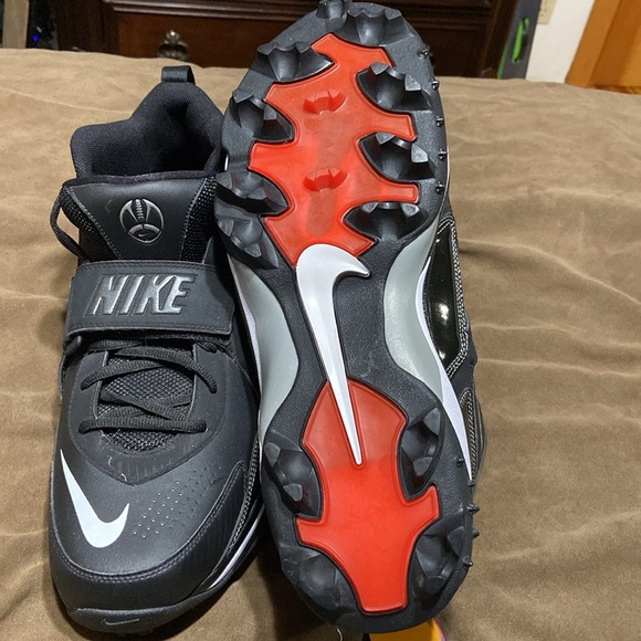 Nike Zoom Code Destroyer Black Football Cleats Athletic Sneakers Size 16W - Picture 5 of 5